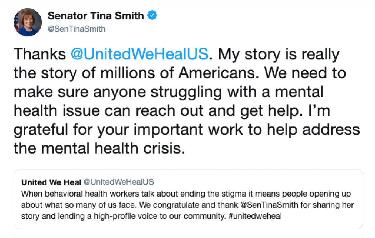 Senator Tina Smith on Twitter